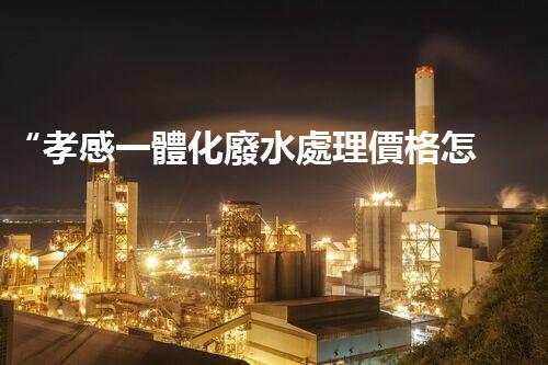 “孝感一體化廢水處理價格怎么樣？一文詳解！”